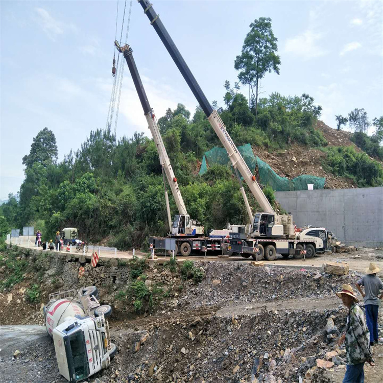 丽江丽江24小时应急道路救援吊装吊装现场实拍